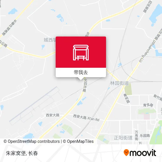 朱家窝堡地图
