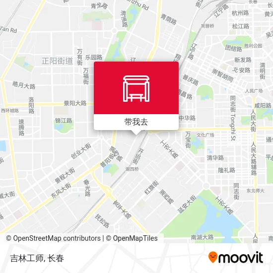 吉林工师地图