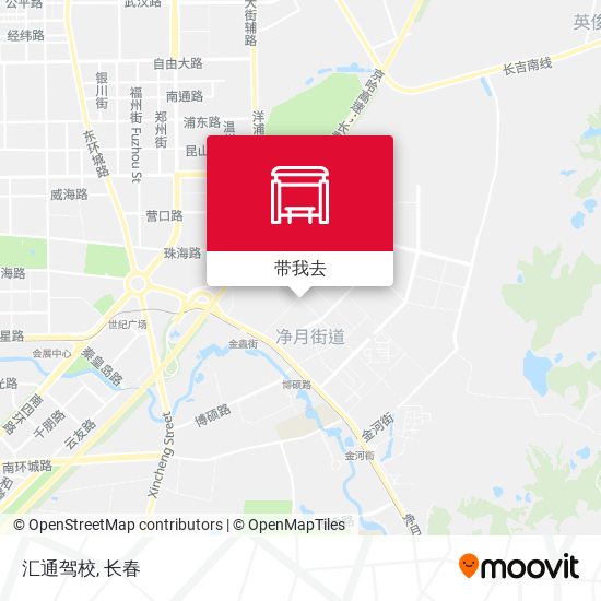 汇通驾校地图