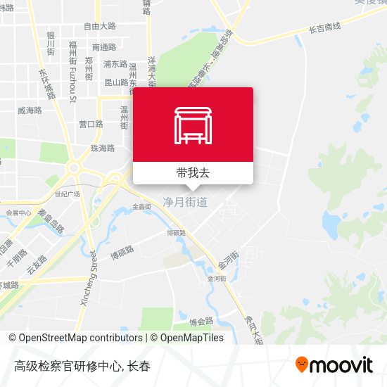 高级检察官研修中心地图