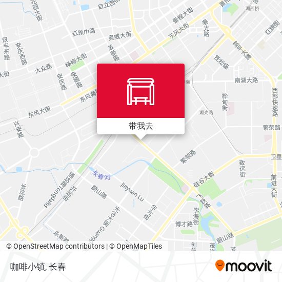 咖啡小镇地图