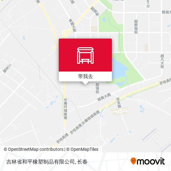 吉林省和平橡塑制品有限公司地图