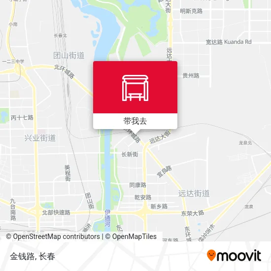 金钱路地图