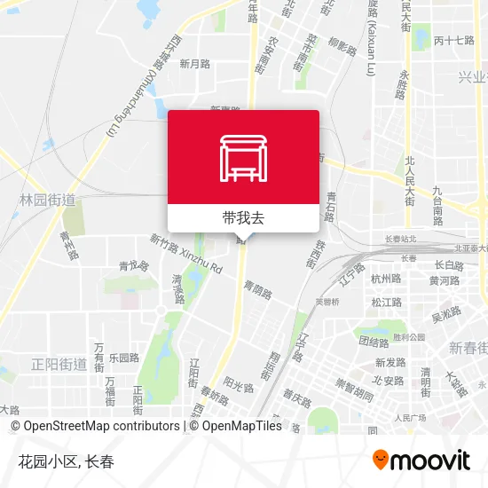 花园小区地图