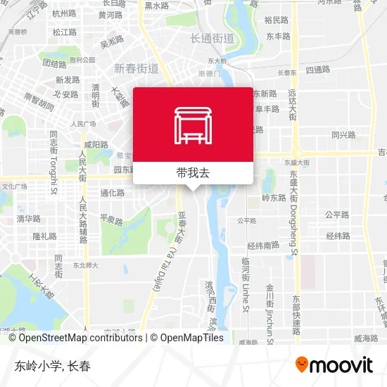东岭小学地图