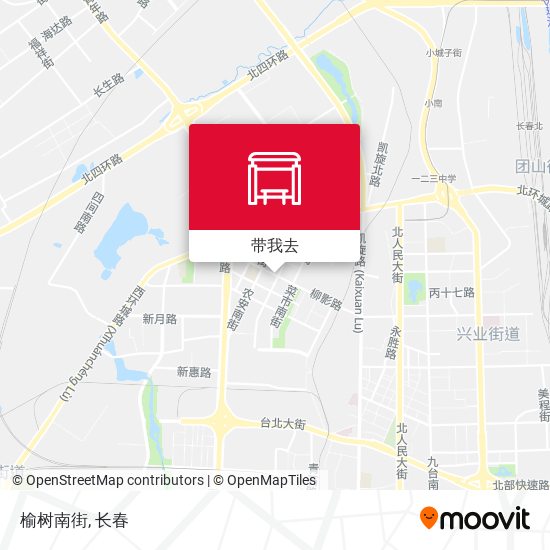 榆树南街地图