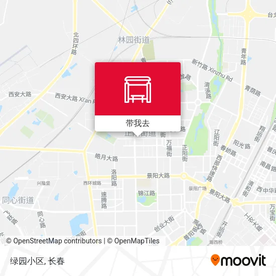 绿园小区地图