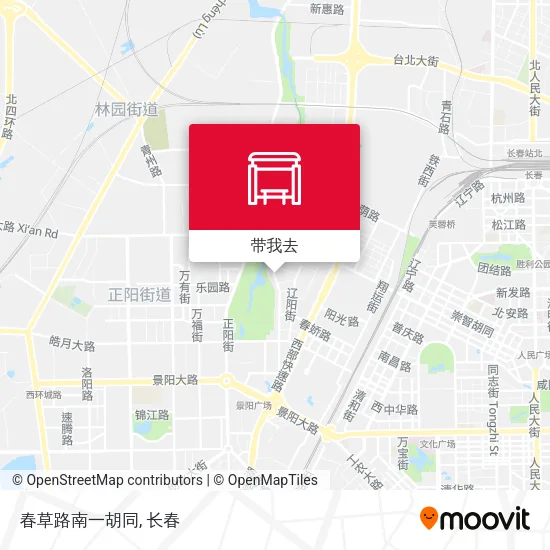 春草路南一胡同地图