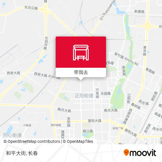 和平大街地图