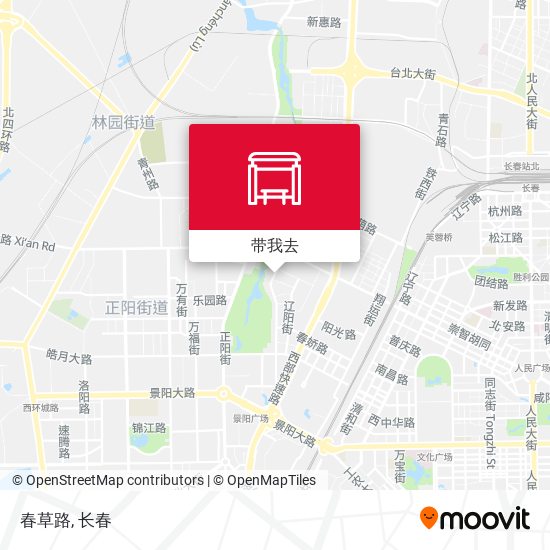 春草路地图