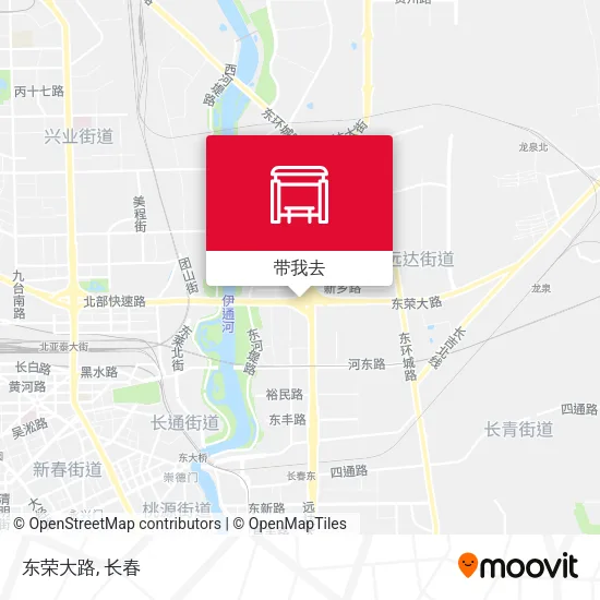 东荣大路地图