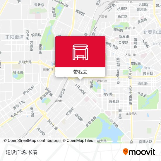 建设广场地图