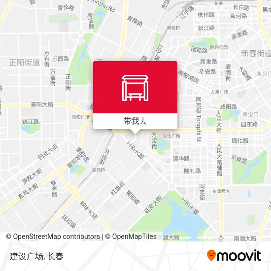 建设广场地图