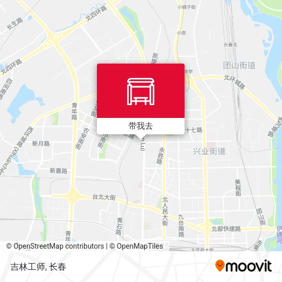 吉林工师地图