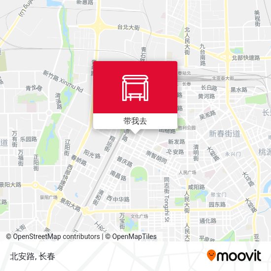北安路地图