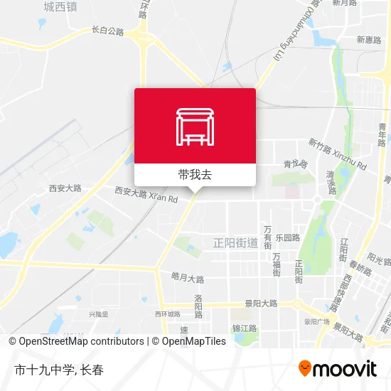 市十九中学地图