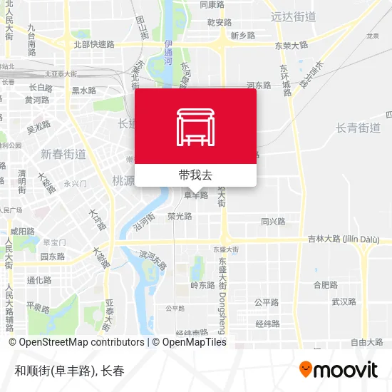 和顺街(阜丰路)地图