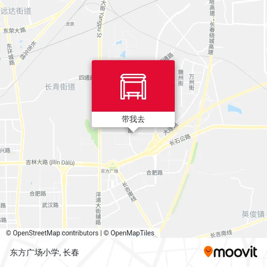 东方广场小学地图