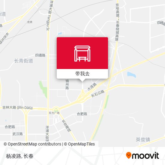 杨凌路地图