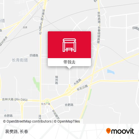 襄樊路地图