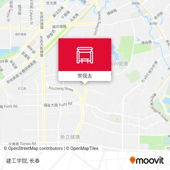 建工学院地图