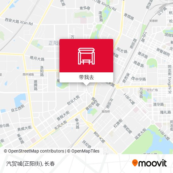 汽贸城(正阳街)地图