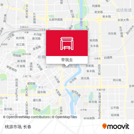 桃源市场地图