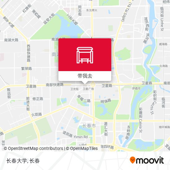 长春大学地图