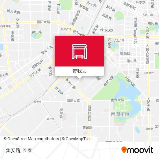 集安路地图