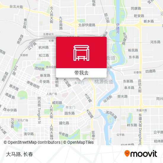大马路地图