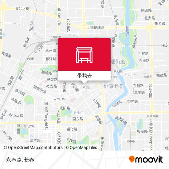 永春路地图