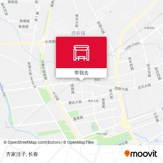 齐家洼子地图