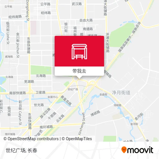世纪广场地图