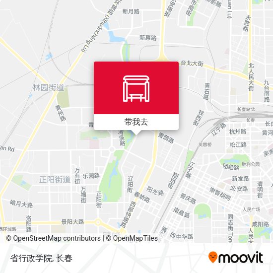 省行政学院地图