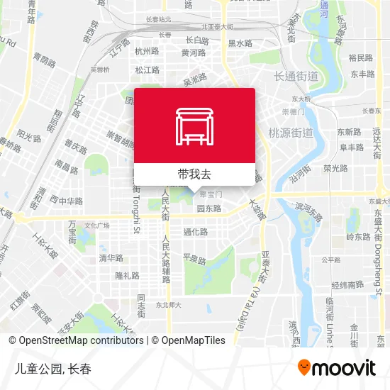 儿童公园地图