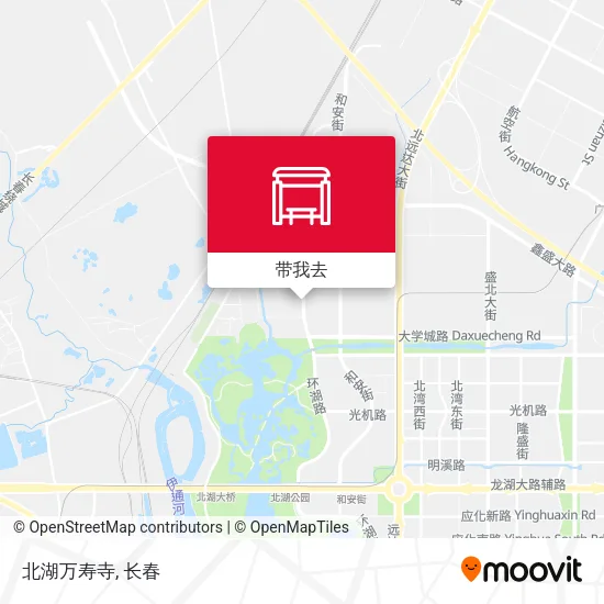 北湖万寿寺地图