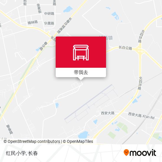 红民小学地图