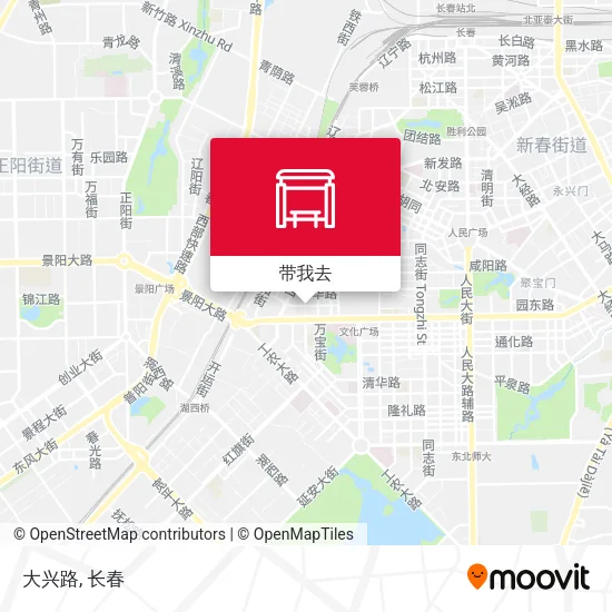 大兴路地图
