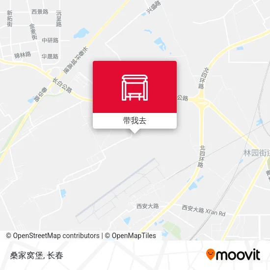 桑家窝堡地图