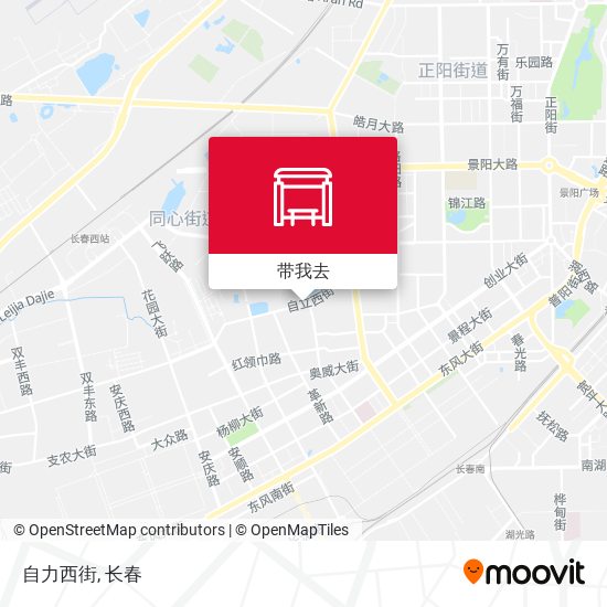 自力西街地图