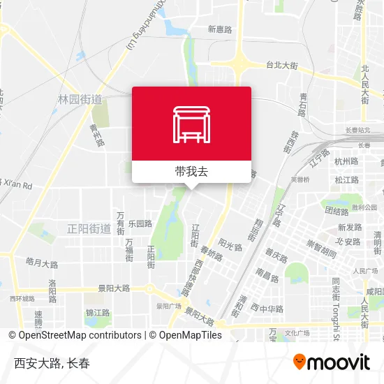 西安大路地图
