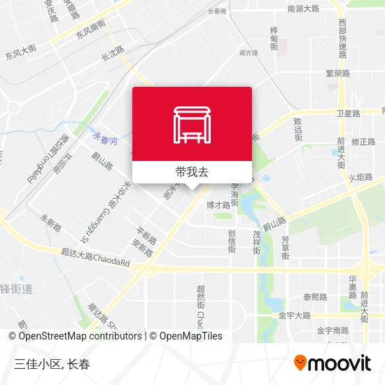 三佳小区地图