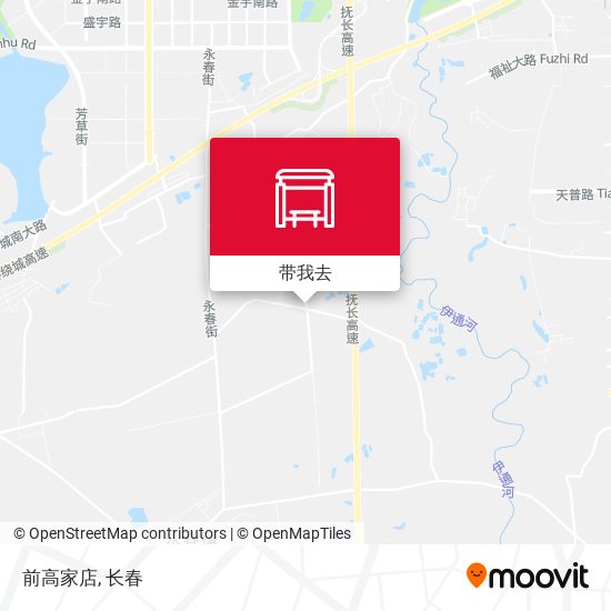前高家店地图