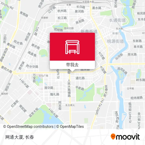 网通大厦地图