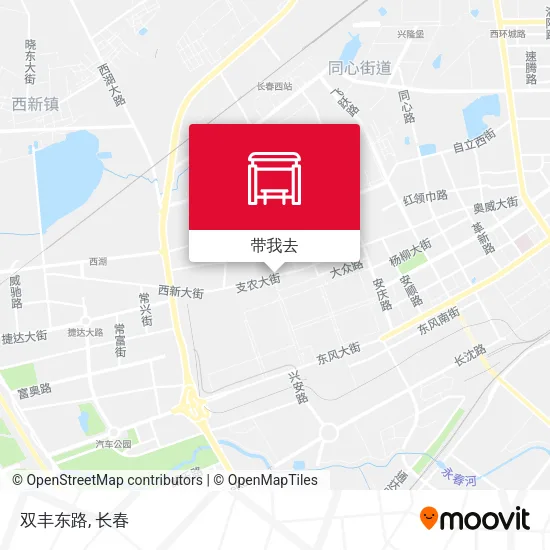 双丰东路地图