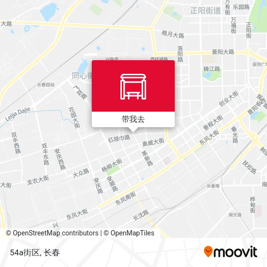 54a街区地图