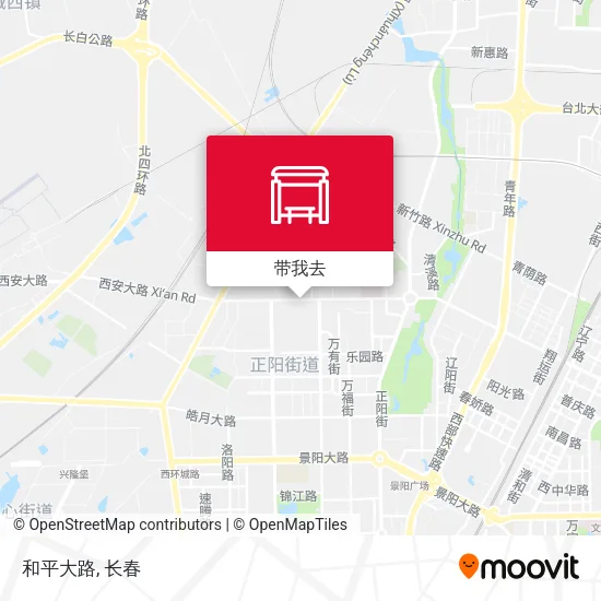 和平大路地图