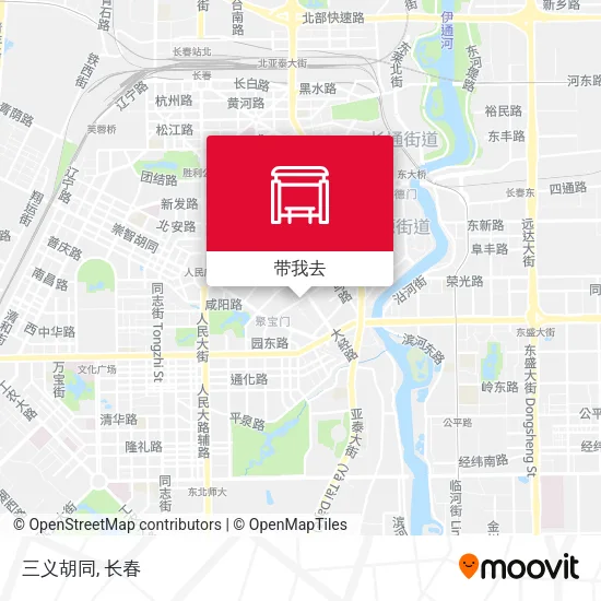 三义胡同地图