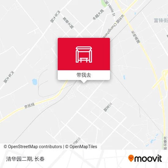 清华园二期地图
