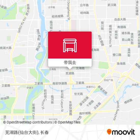 芜湖路(仙台大街)地图